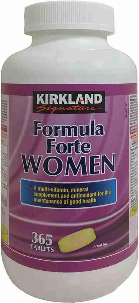 Kirkland Signature Formula Forte Senior Women, 365 Tablets