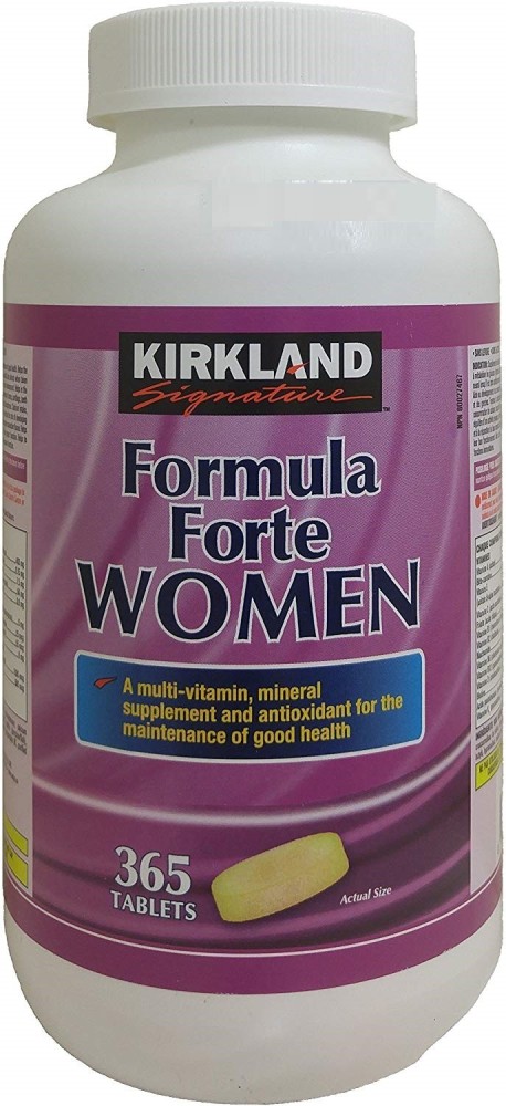 KIRKLAND Signature Formule forte women 365 Tablets Price in India - Buy KIRKLAND  Signature Formule forte women 365 Tablets online at