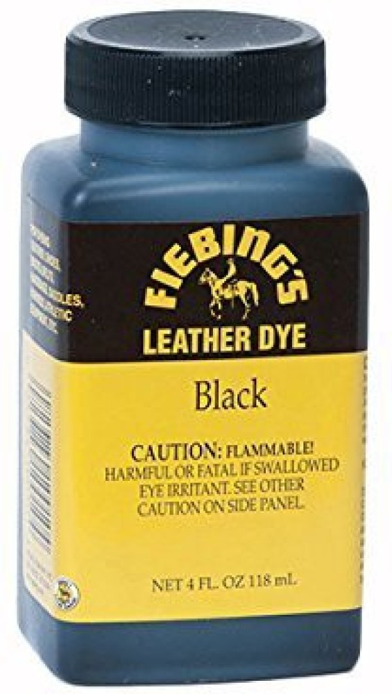 Leather Fresh Dye Kit, mild, F034 black