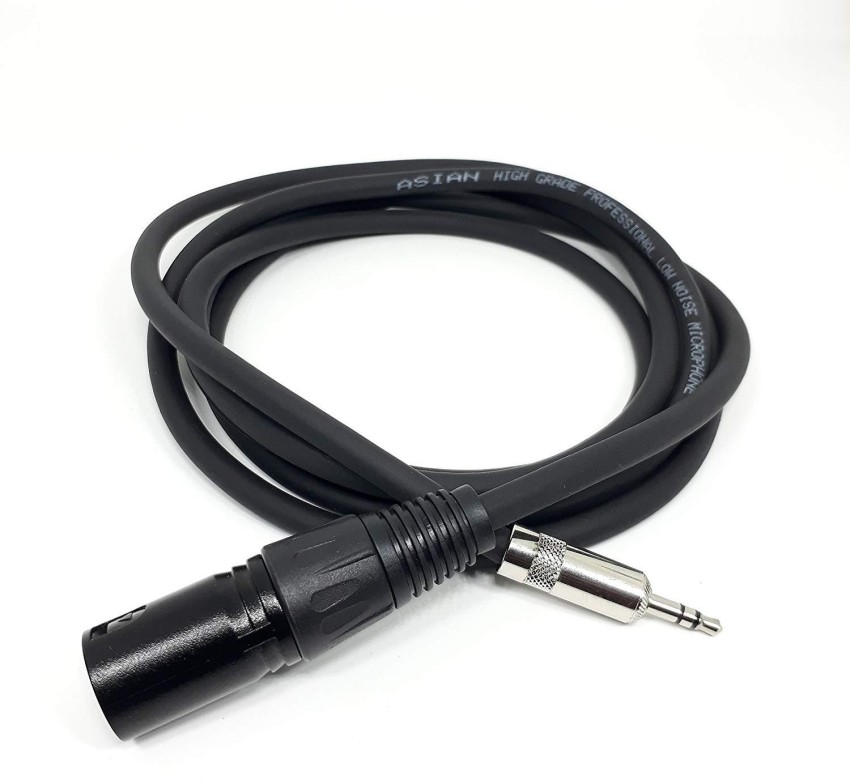 SeCro XLR Male to 3.5mm Male Cable - Professional Low Noise