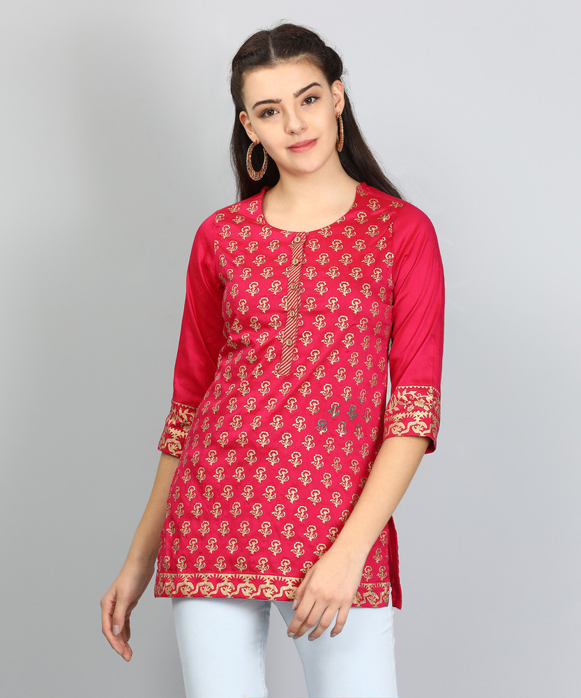 BIBA Women Printed Straight Kurta Buy PINK BIBA Women Printed Straight Kurta Online at Best Prices in India Flipkart