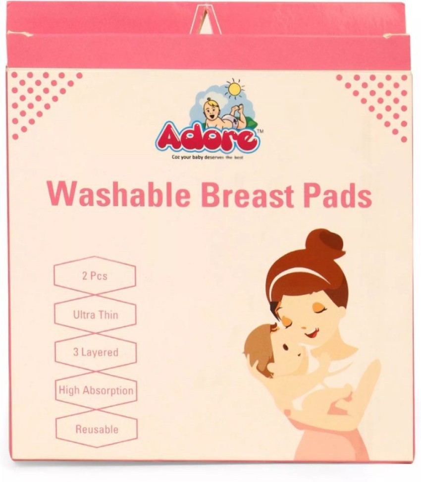 Adore Washable Breast Pads Nursing Breast Pad Price in India - Buy Adore  Washable Breast Pads Nursing Breast Pad online at
