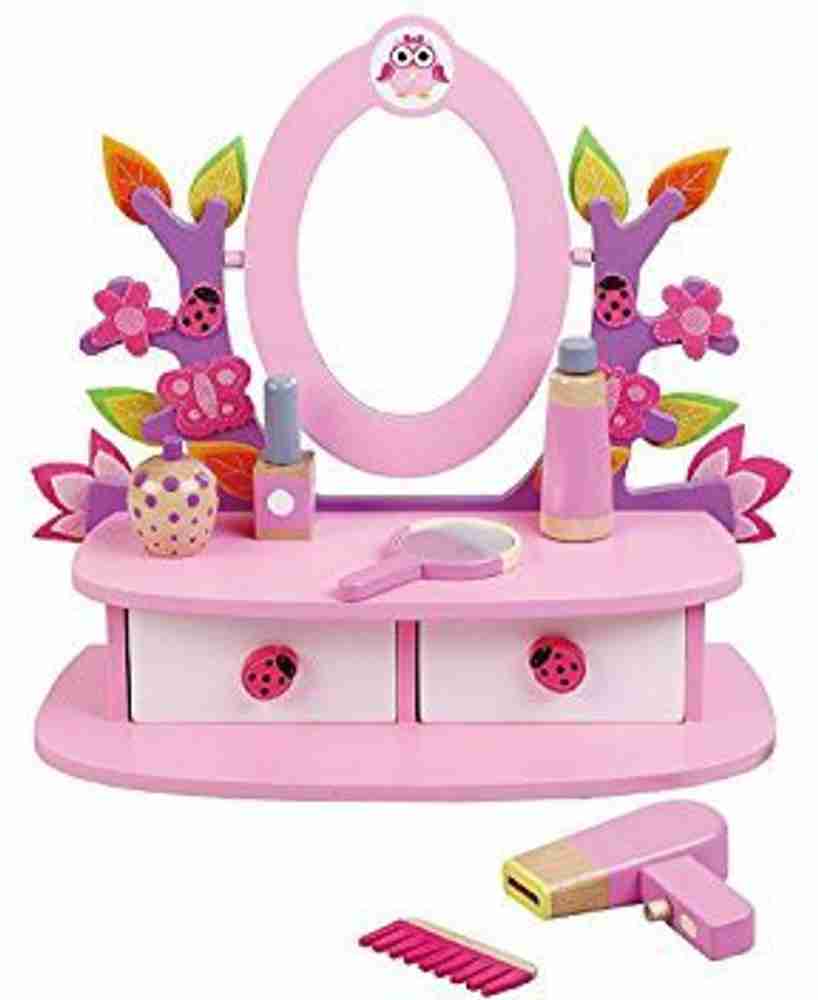 Childrens wooden vanity set discount