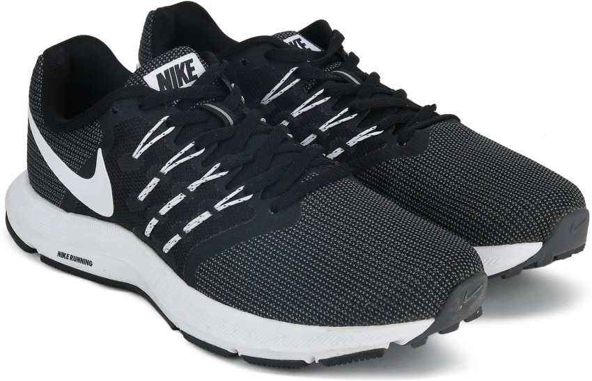 NIKE RUN SWIFT Shoes For Men Buy BLACK / WHITE - DARK GREY Color NIKE RUN SWIFT Running Shoes For Men Online at Best Price - Shop Online for Footwears