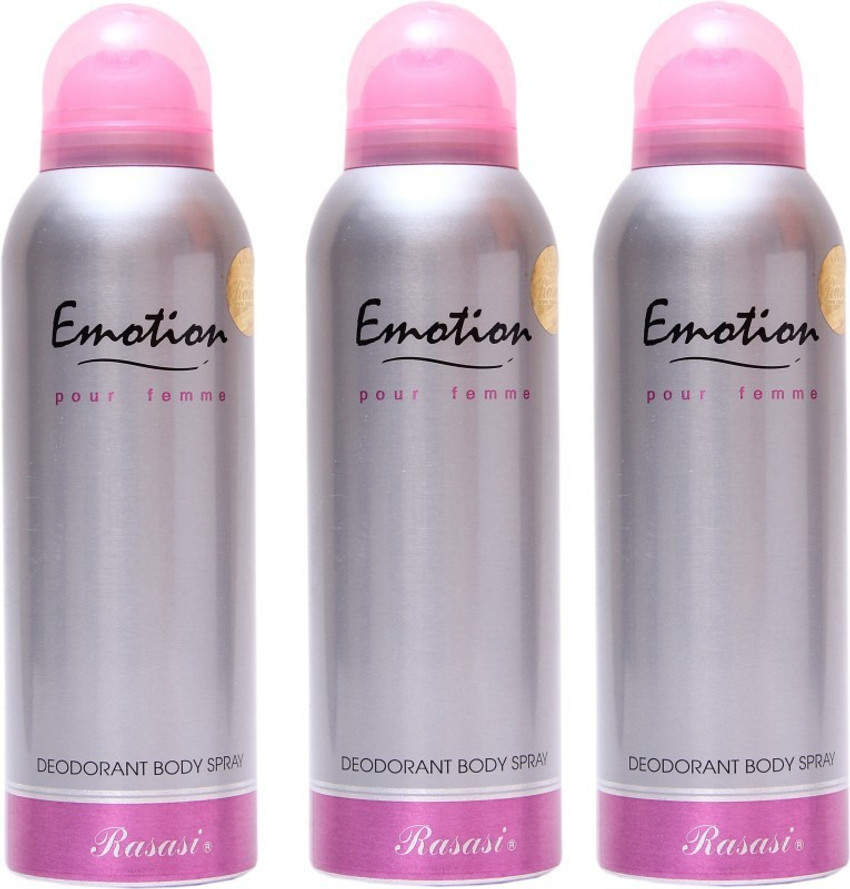 Emotion deodorant body spray 2025