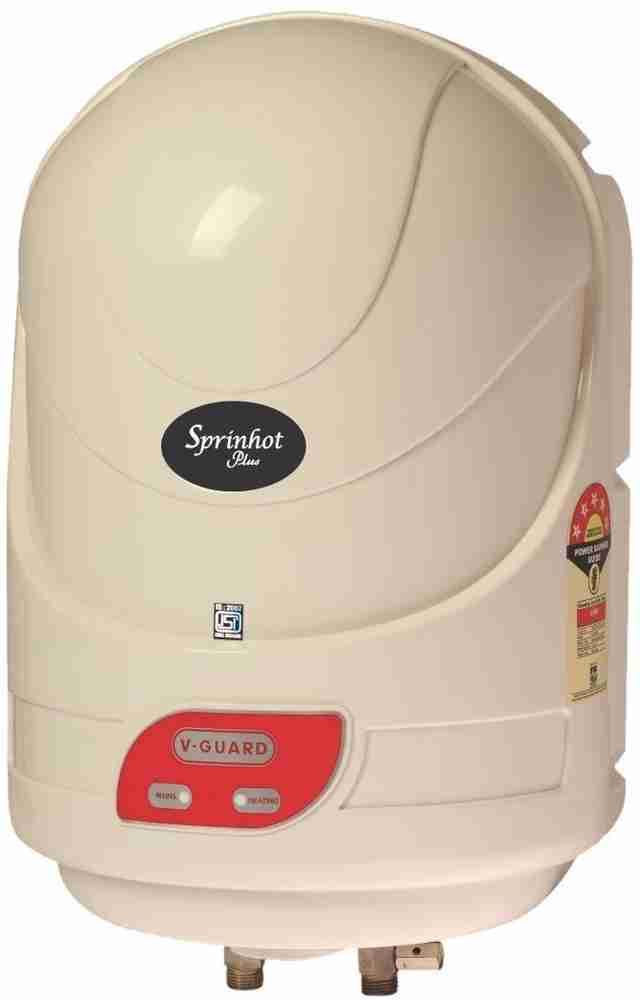 V-Guard 15 L Storage Water Geyser (Sprinhot Plus, Ivory) Price in India -  Buy V-Guard 15 L Storage Water Geyser (Sprinhot Plus, Ivory) online at  Flipkart.com