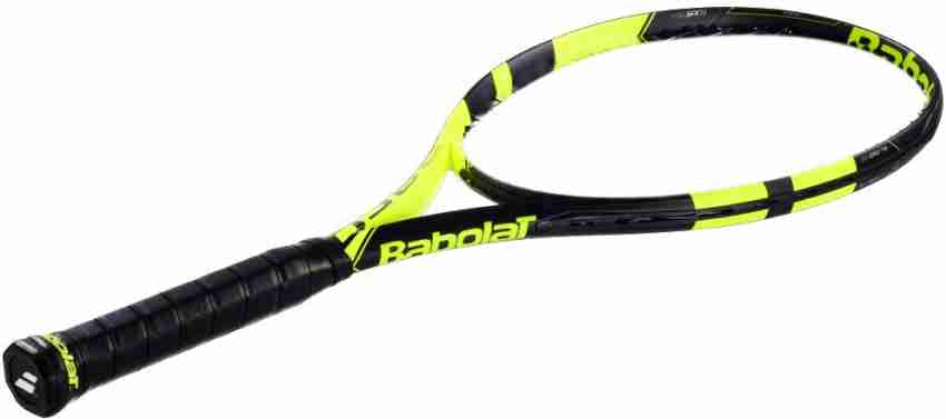 BABOLAT PURE AERO Black Yellow Unstrung Tennis Racquet