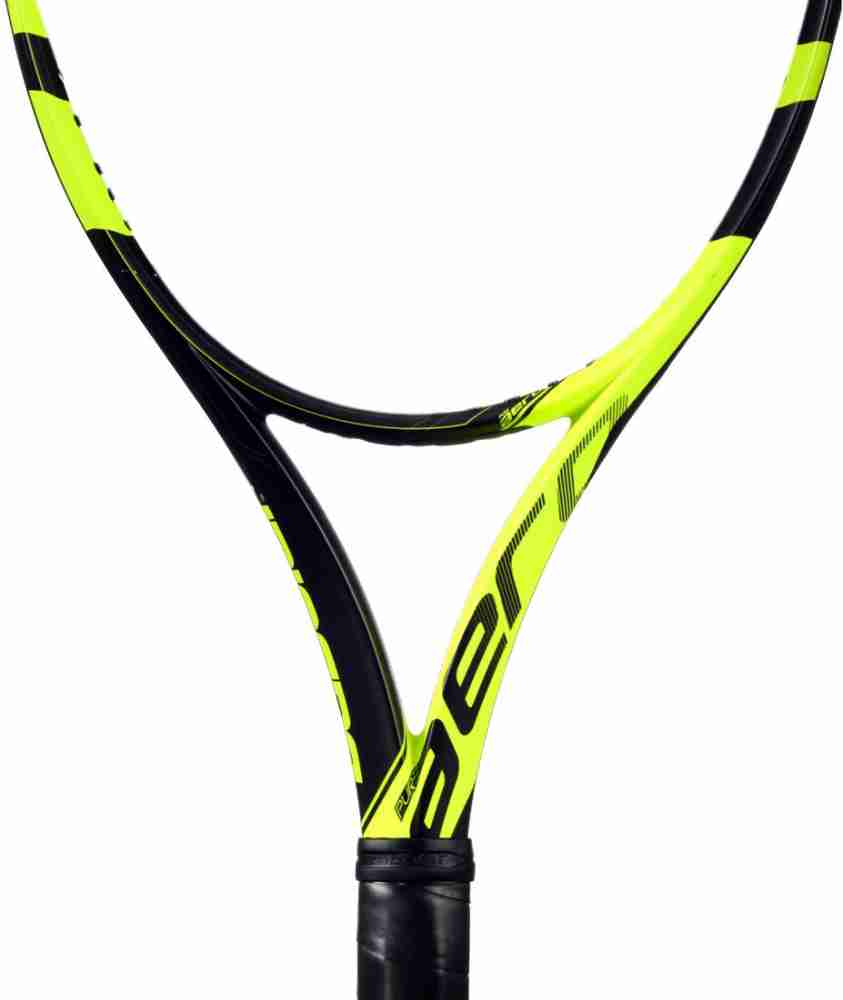 BABOLAT PURE AERO Black Yellow Unstrung Tennis Racquet