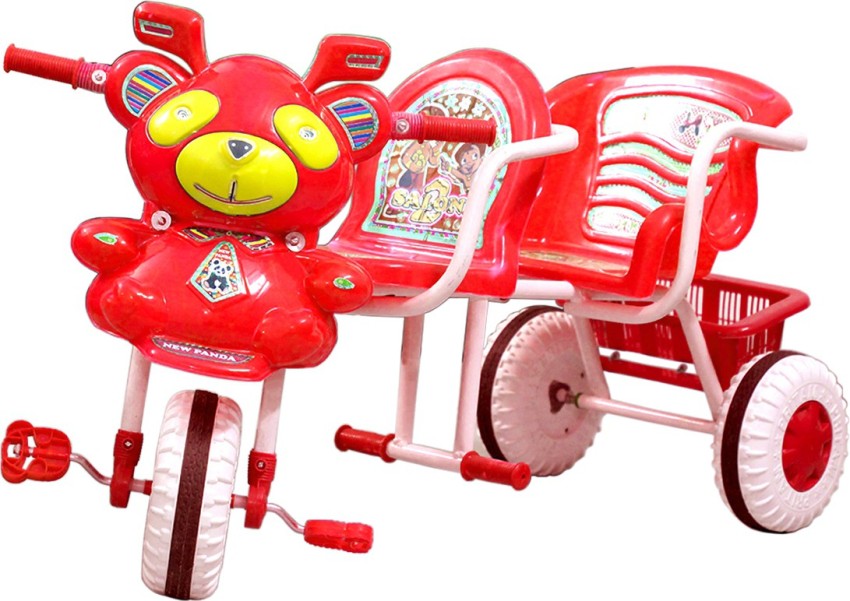 2-5 Years Double Seat Tricycle, Model Name/Number: 1002 at Rs 450 in  Ludhiana