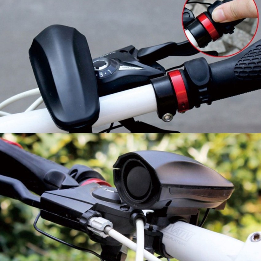 Buy FASTPED Bicycle Bell 120 Decibel Bicycle Horn Ultra-loud Plastic Sound Bell  Mountain Bicycle Waterproof Handlebar Horn Bell Online at Best Prices in  India - Sports & Fitness