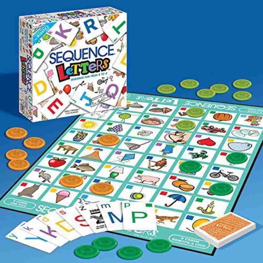 Buy Make a SEQUENCE Letters for Kids 3+ Years - SEQUENCE Fun from A to Z -  Made in India (Letter Sequence for Kids) G348