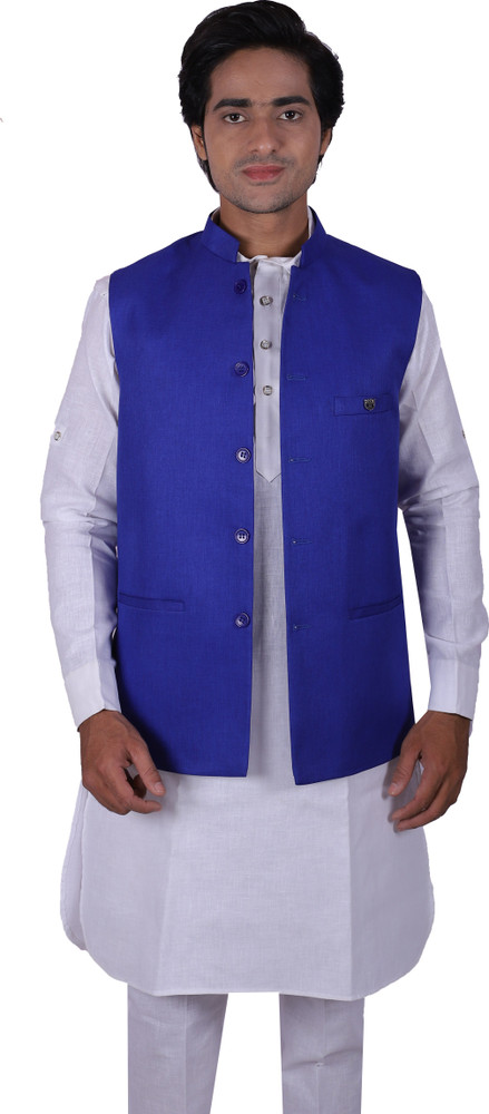 Rajniti Sleeveless Solid Men Jacket Buy Rajniti Sleeveless Solid