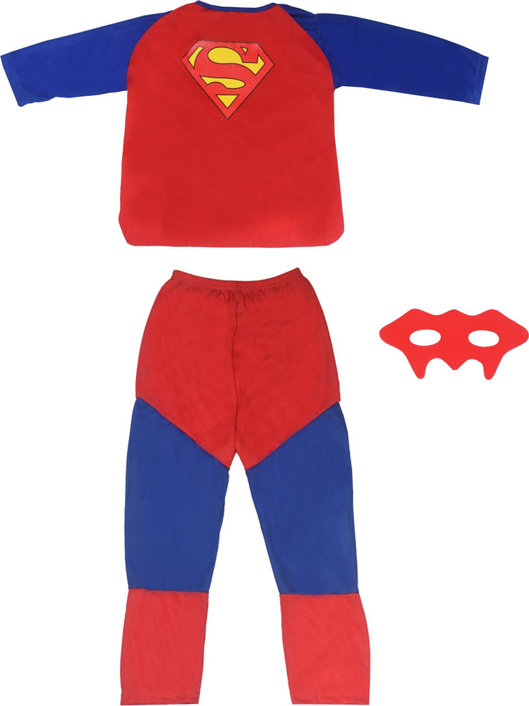 WTR Superman Superhero Fancy Dress Kids Costume Wear Price in