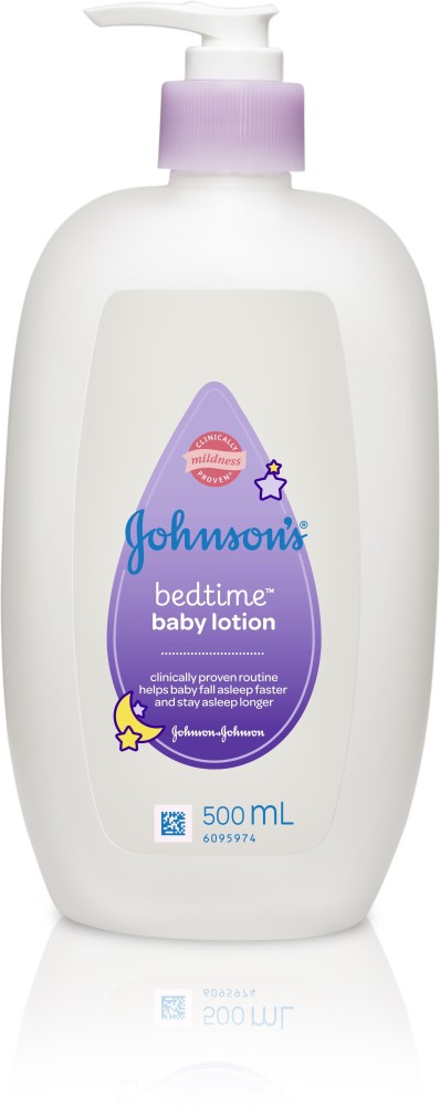 Johnson's Baby Moisturizing Bedtime Baby Body Lotion with Coconut Oil &  Relaxing NaturalCalm Aromas to Help Relax Baby, Hypoallergenic, Paraben- 