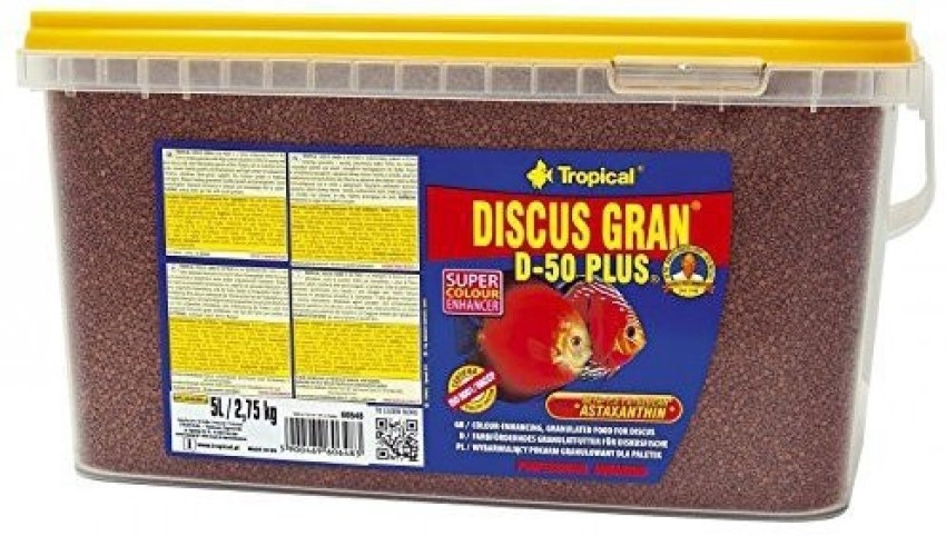 Tropical discus fish discount food