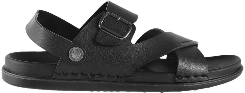 DaVinchi Men Black Sandals Buy DaVinchi Men Black Sandals Online