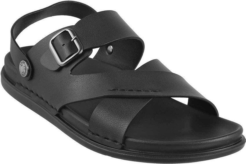 DaVinchi Men Black Sandals Buy DaVinchi Men Black Sandals Online