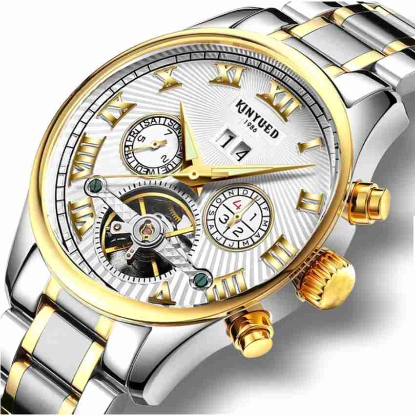 KINYUED KINYUED JYD071991802 Men Business Luxury Automatic