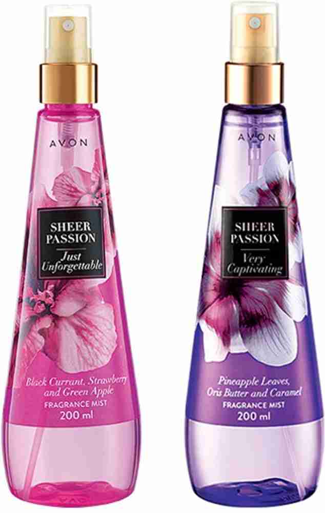 Avon Anew Sheer Passion Combo Body Mist For Women Price in