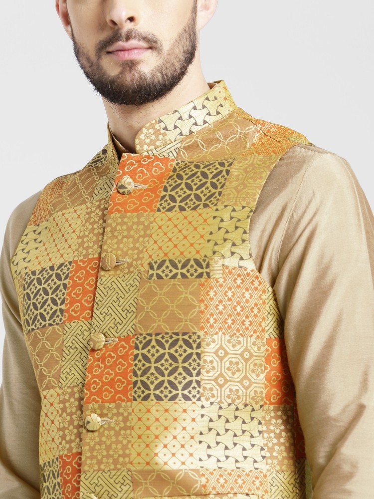 Kisah Men Kurta Churidar Ethnic Jacket Set - Buy Kisah Men Kurta Churidar  Ethnic Jacket Set Online at Best Prices in India