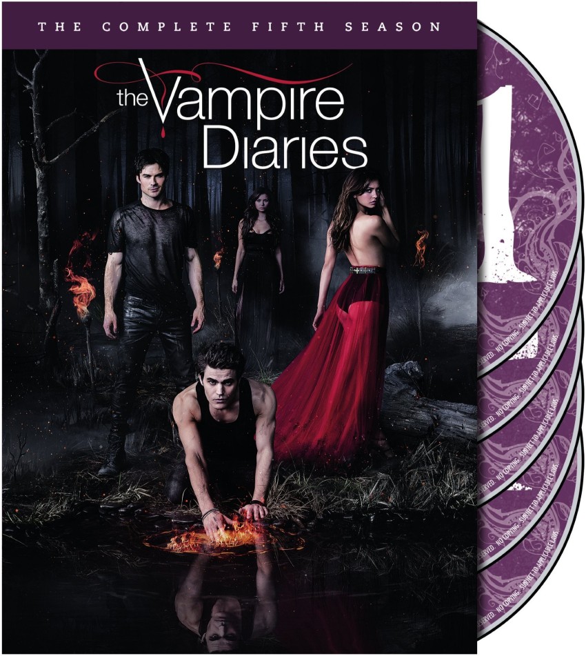 dvd the vampire diaries - love sucks - diários do vampiro - 4º temporada -  5 discos - originais