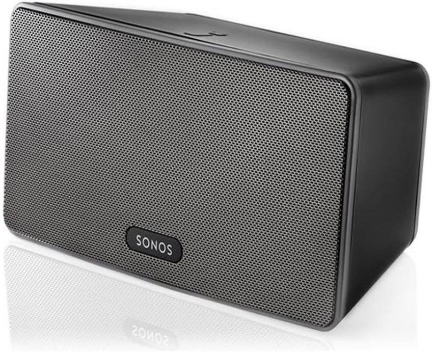Mesterskab sofistikeret Diskriminering af køn Buy Sonos Play 3 Wireless Streaming Mid - Sized Music Speaker (Black) Watts  - 55 W Bluetooth Home Theatre Online from Flipkart.com