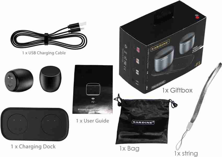 Sardine true sale wireless stereo