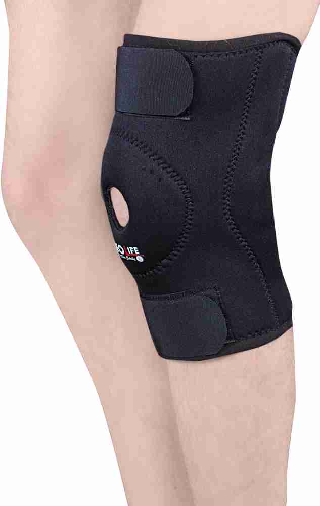 NeoLife Dual Hinged Knee Brace Wrap Support, Open Patella Stabilizer with  Adjustable Strapping & Extra Thick Breathable Neoprene Sleeve Knee Support  - Buy NeoLife Dual Hinged Knee Brace Wrap Support, Open Patella