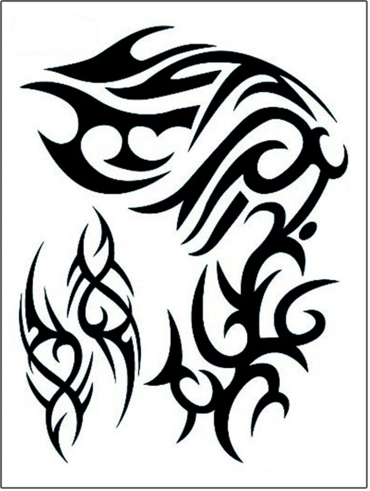 Fire tattoo Black and White Stock Photos  Images  Alamy