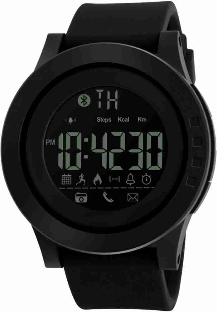 SKMEI Sports Digital Watch For Boys Girls Buy SKMEI Sports Digital Watch For Boys Girls Gmarks 1255 Bluetooth Smart Watch Black Online at Best Prices in India Flipkart