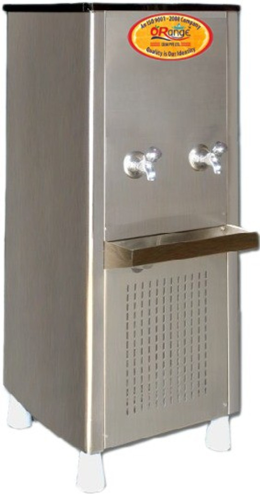 ORANGE Stainless Steel Water Cooler 40 Ltr Bottom Loading Water