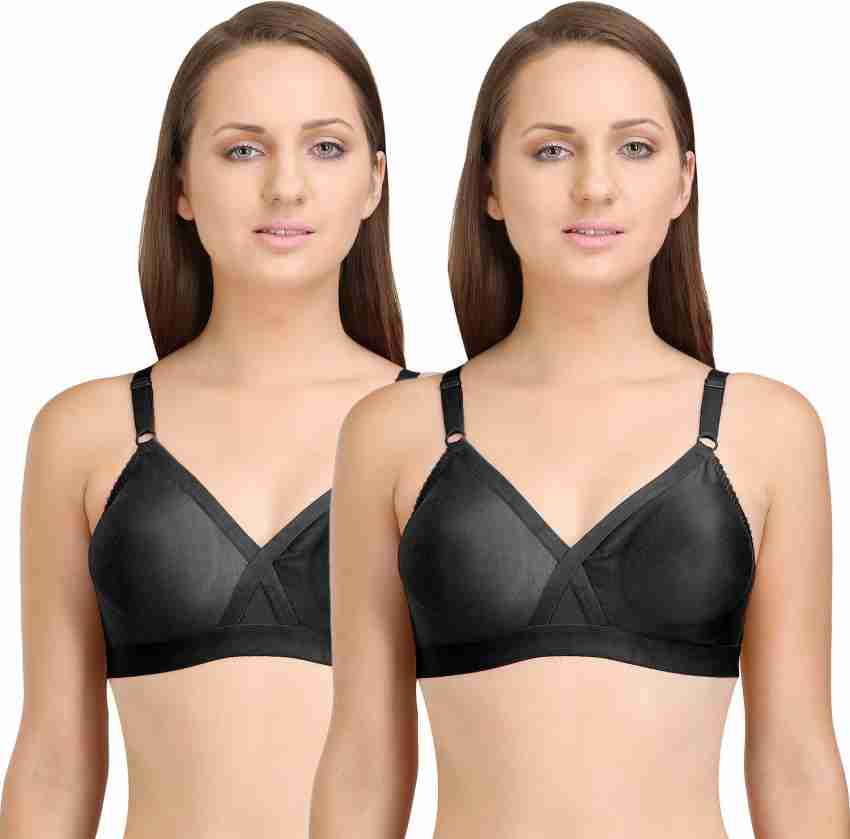 Bodycare Hosiery Solid / Plain Non Padded Seamless / Moulded Bra for Women