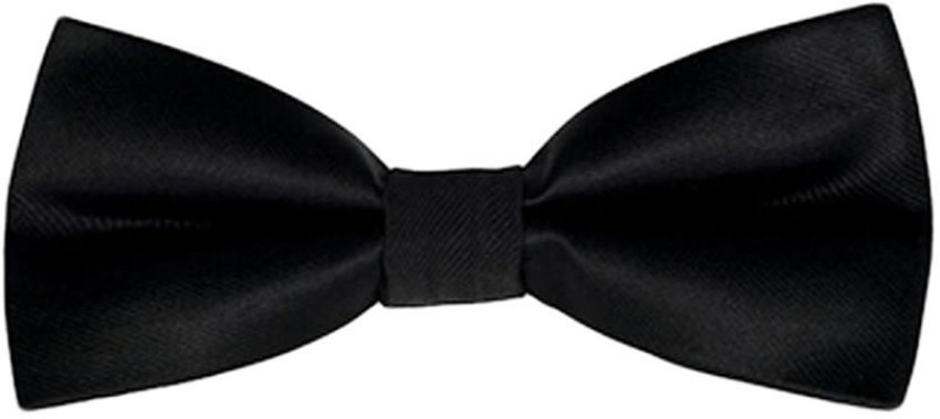 Qtsy Bow for Formal And Party Black Solid Men Tie - Buy Qtsy Bow for Formal  And Party Black Solid Men Tie Online at Best Prices in India