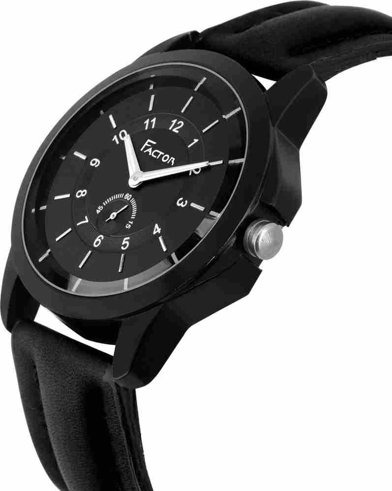 FACTOR Super Black Collection For Boys Analog Watch For Men