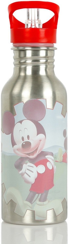 Kids Disney Characters Mickey Mouse and Minnie Mouse 500ml Flask Water  Bottle