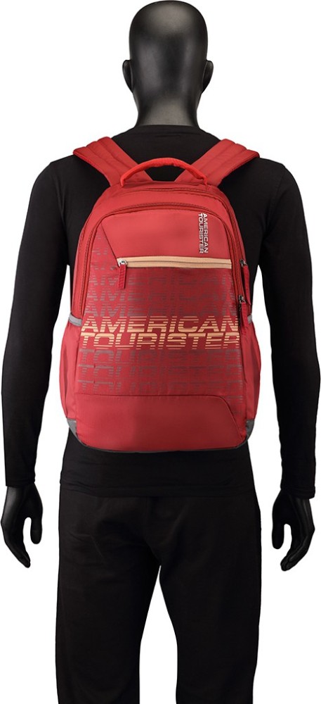 AMERICAN TOURISTER Rave Sch Bag 02 29 L Backpack Red Price in India Flipkart