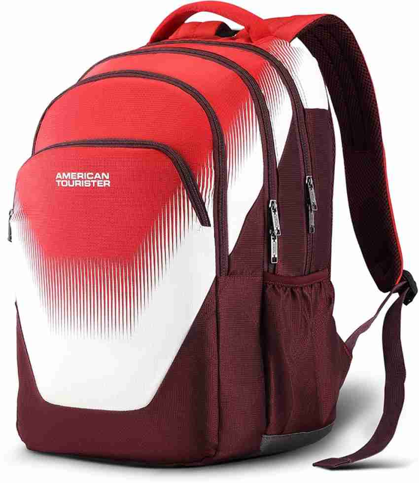 AMERICAN TOURISTER Trivo Sch Bag 02 31 L Backpack Red White Price in India Flipkart