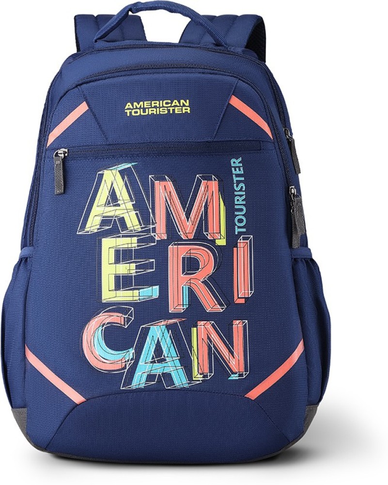 AMERICAN TOURISTER Rave Sch Bag 03 29 L Backpack Ink Blue Price in India Flipkart