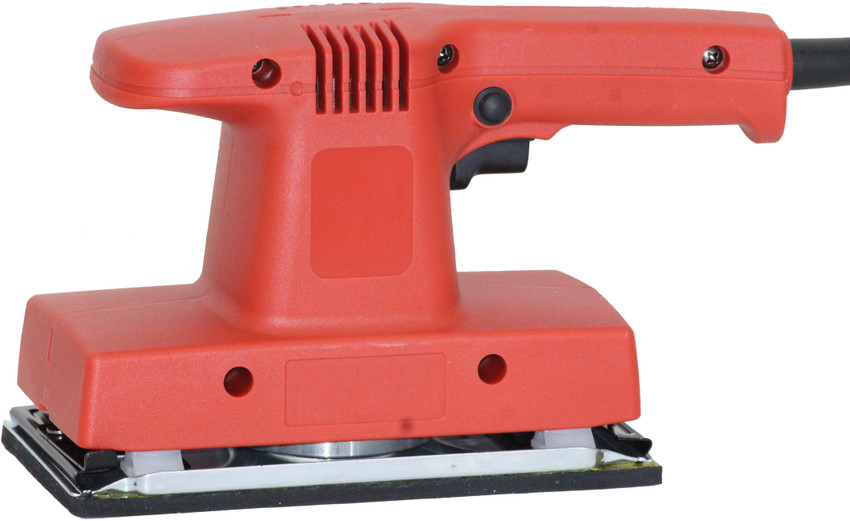 Square random outlet orbital sander