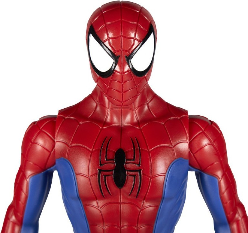 Spider-Man Titan Hero Series Figurine avec Cycle Power FX Joue des Sons et  des Phrases