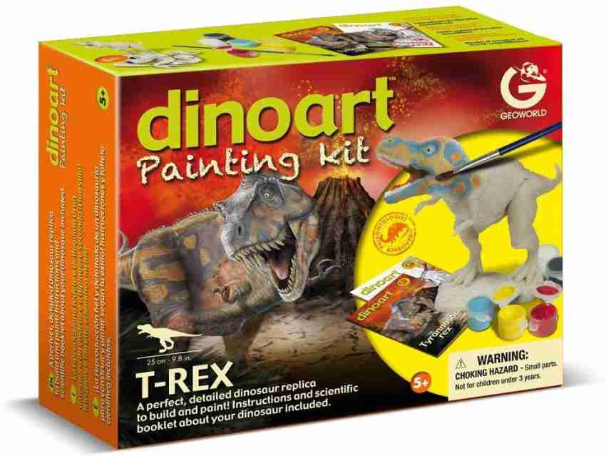 Geoworld Dinoart Painting Kit - Styracosaurus - Dinoart Painting Kit -  Styracosaurus . Buy Styracosaurus toys in India. shop for Geoworld products  in India. Toys for 3 - 15 Years Kids.