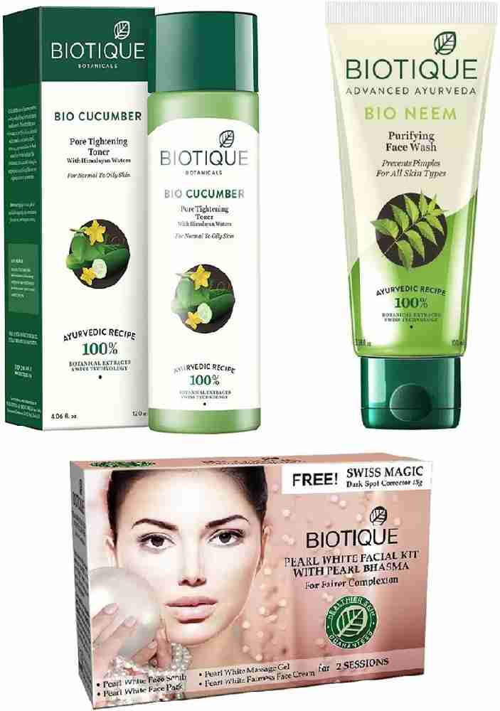 Biotique pearl facial kit price hot sale