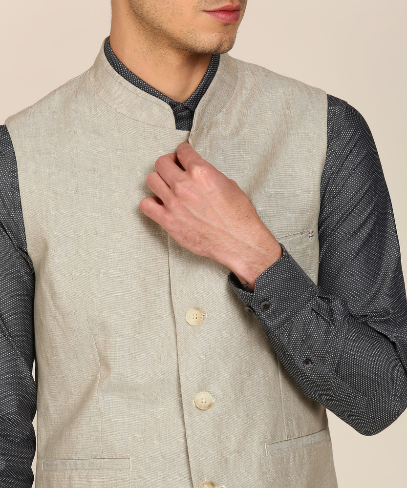 LP LOUIS PHILIPPE Sleeveless Self Design Men Jacket Buy Beige LP LOUIS PHILIPPE Sleeveless Self Design Men Jacket Online at Best Prices in India Flipkart