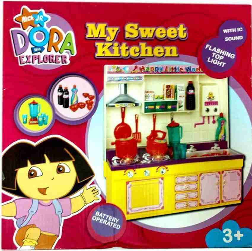 Toyswala Dora explorer Sweet kitchen set for kids Dora explorer Sweet kitchen set for kids Buy kitchen toys in India. shop for Toyswala products in India. Flipkart