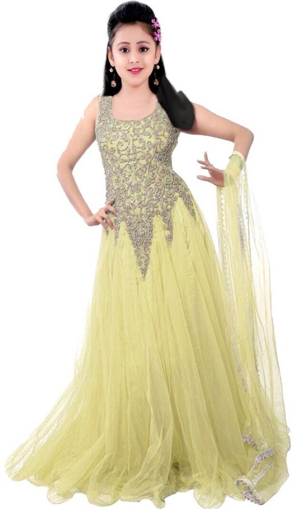 Flipkart gown hot sale for girls