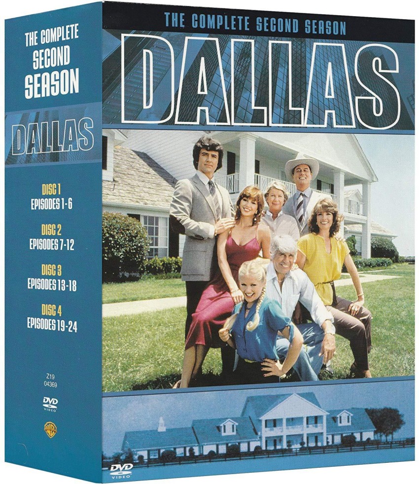 Dallas The Complete Season 2 4 Disc Box Set Fully Packaged