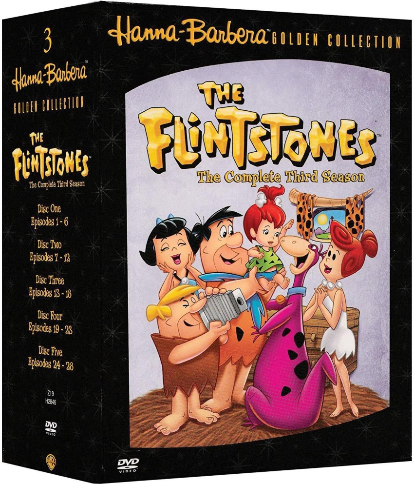 The Flintstones: The Complete Season 3 (5-Disc Box Set) (Fully Packaged  Import) (Region 2 & Region 5) Price in India - Buy The Flintstones: The  Complete Season 3 (5-Disc Box Set) (Fully