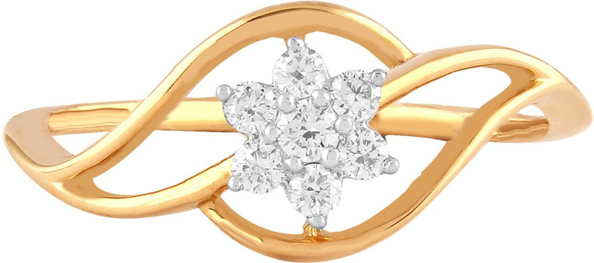 TBZ TheOriginal Precious ring 18kt Diamond Yellow Gold ring Price
