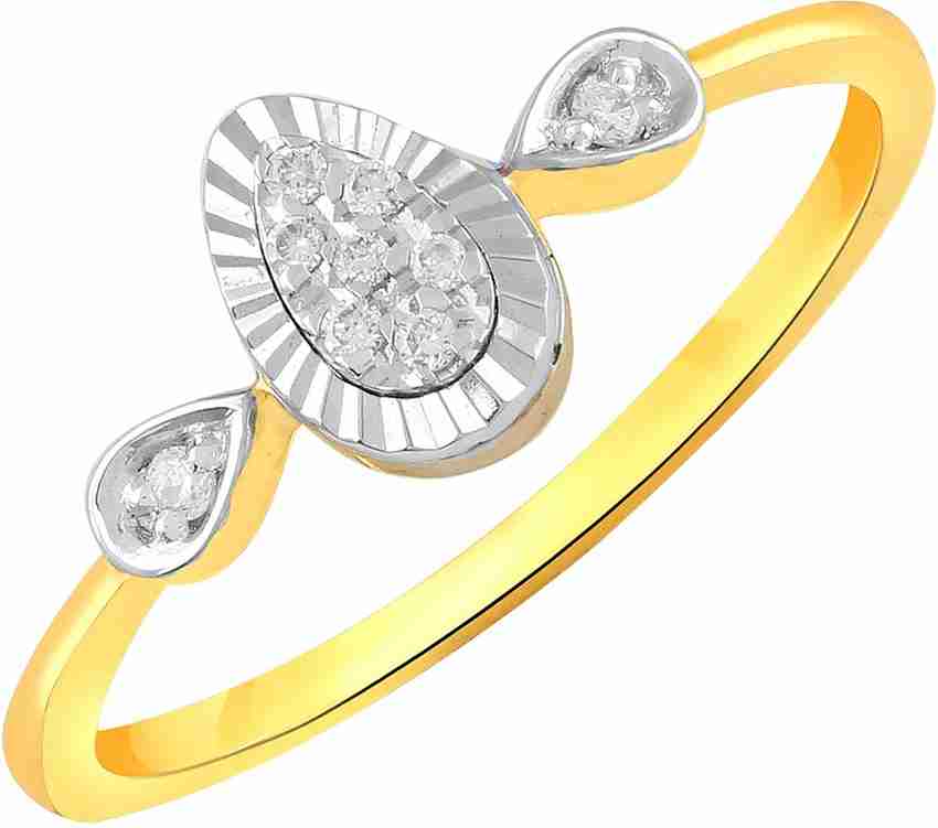 TBZ TheOriginal Precious ring 18kt Diamond Yellow Gold ring Price