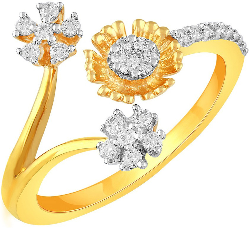 TBZ TheOriginal Precious ring 18kt Diamond Yellow Gold ring Price